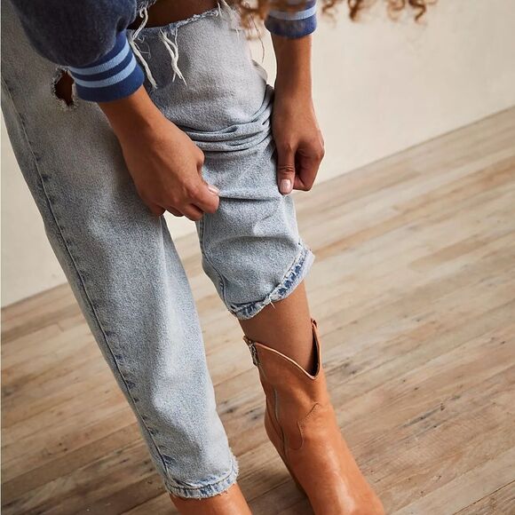 New Free People Brayden Western Boots - Picture 8 of 16